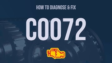 How to Diagnose and Fix C0072 Engine Code - OBD II Trouble Code Explain