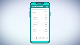 Manage. Deposit. Pay. with SDCCU Mobile Banking