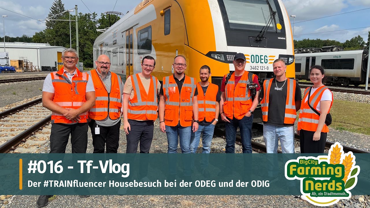 #016 | Tf-Vlog | Der #TRAINfluencer Housebesuch bei der ODEG und der ODIG (ReUpload)