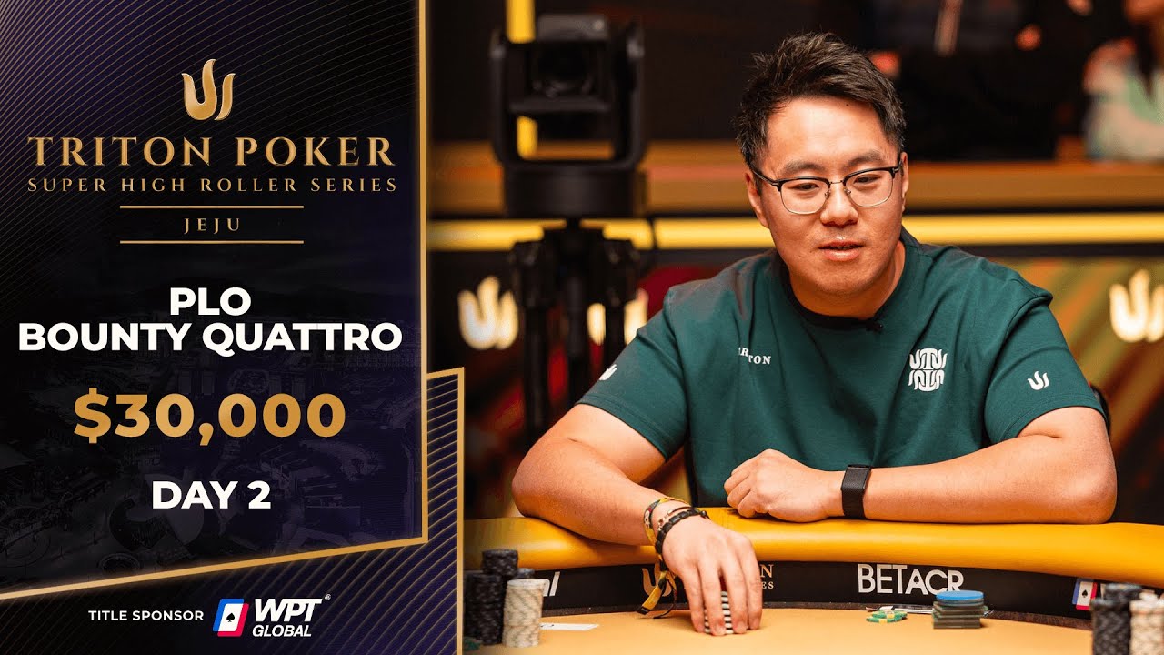 $30K PLO Bounty Quattro – Event #17, Day 2 | Triton Poker Series
