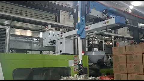 Kowey High Speed Injection Robot for Thin-walled 16 Cavities Container Lids