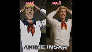Scooby Doo in Real Life 😱 #animeinsan Scooby Doo in Real Life 😱 #animeinsan