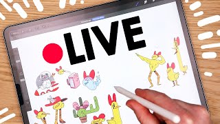 π΄LIVESTREAM - Silly Doodle Requests With You