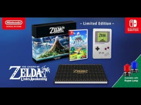 Video: The Legend Of Zelda: Link's Awakening Limited Edition Er Tilbage På Lager Hos Amazon UK
