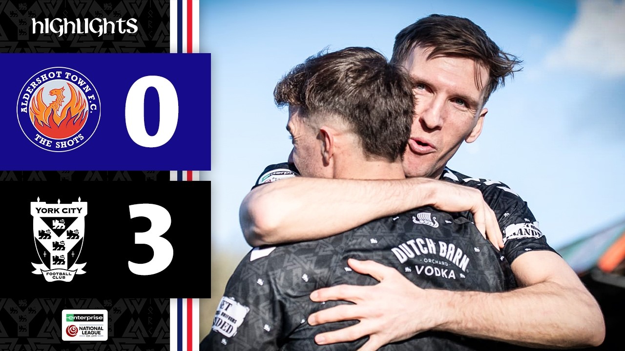 📺 Match Highlights | Aldershot Town 0-3 York City | 2025/26