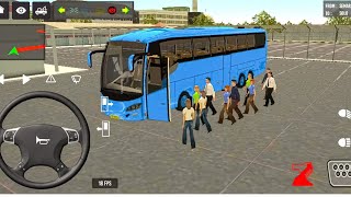 2025 new coach bus simulator 💥 || indonesia bus simulator part-1 #bus​ #game​ #simulator​ #skvgaming screenshot 4