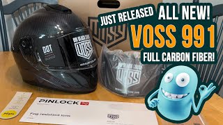 Discover the Newest Voss 991 Carbon Black Stardust Helmet