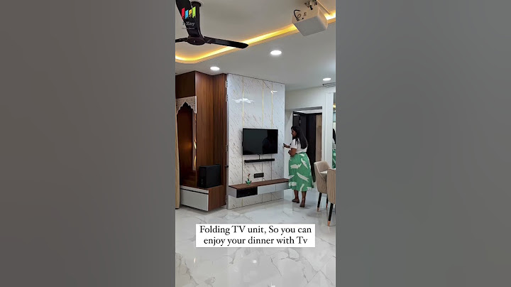 Space-Saving Folding TV Unit | Perfect for Small Living Rooms! | I-Zay Home