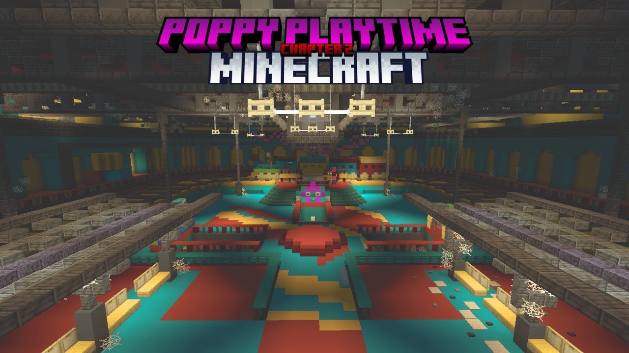 Poppy Playtime Chapter 2:Fly in a web  by Anvarchik24000 Works only on  TLaucher Minecraft Map