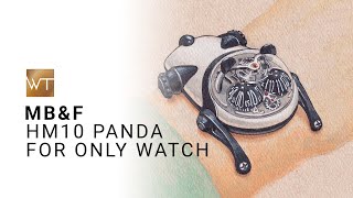 MB&amp; F Piece Unique - HM10 Panda for Only Watch 2021