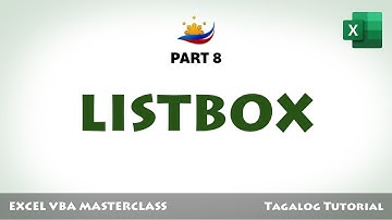 Excel VBA Part 8: Listbox