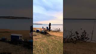 Lake Texoma Bank Fishing #fishing