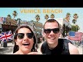 Exploring VENICE BEACH & BEVERLY HILLS for the First Time!