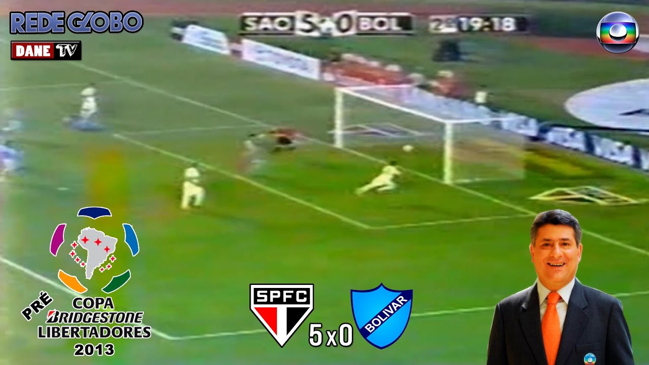 Libertadores 2013 - São Paulo 5x0 Bolivar
