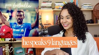 He SPEAKS 9 LANGUAGES (and plays pro football 🤯) | #podcast #notyouraveragejo