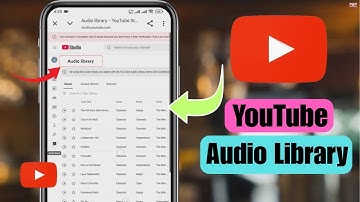 How To Open YouTube Audio Library On Mobile