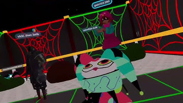 Hazbin hotel with the Fizz goblins (VRChat)