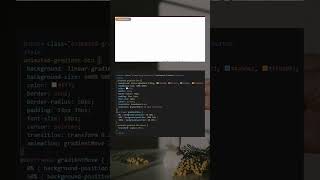 Gradient button using html and css #coding #webanimation #3danimation #cssanimation #creativecode