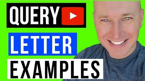 Query Letter Examples (Complete Tutorial)