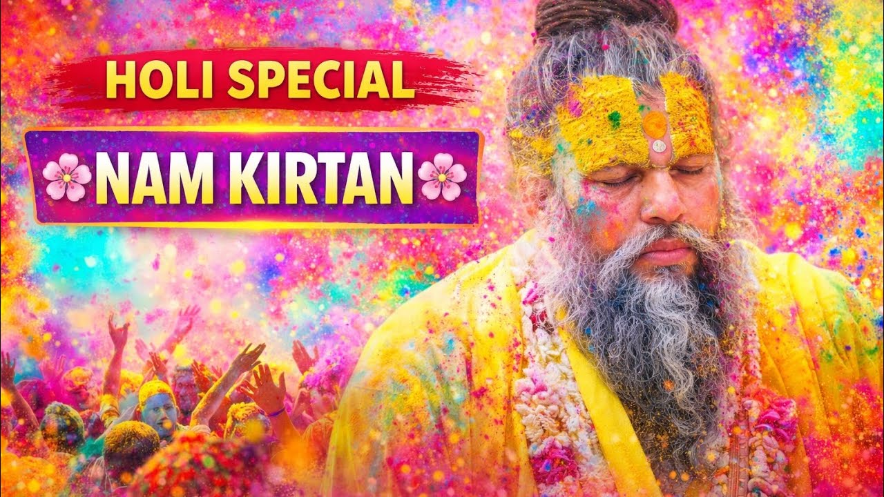 Holi Special 🌸 Nam Kirtan 2026 | Premanand Ji Maharaj Bhavya Holi Mahotsav