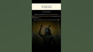 The Bhagavad Gita,The Sunday Mirror...#shorts #bhagavadgita #krishna