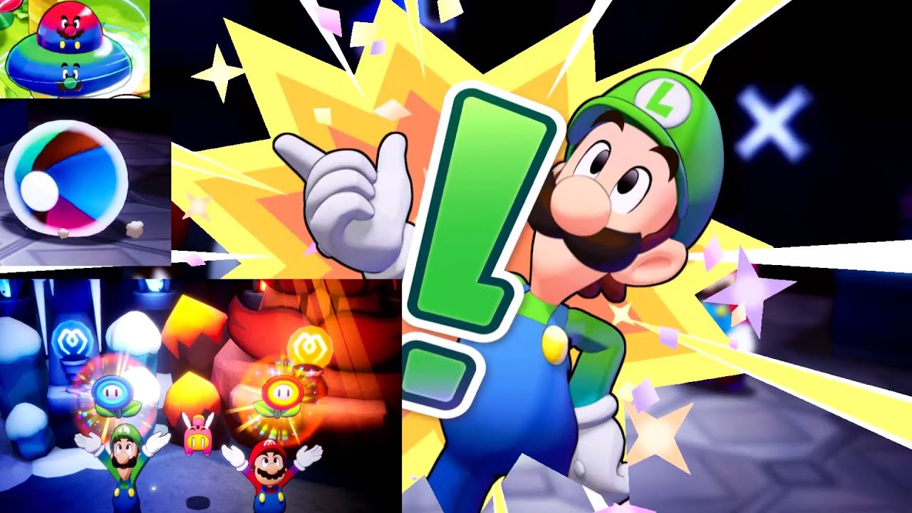 Mario and Luigi Brothership - All Bros Moves Learning and Upgrades ...
