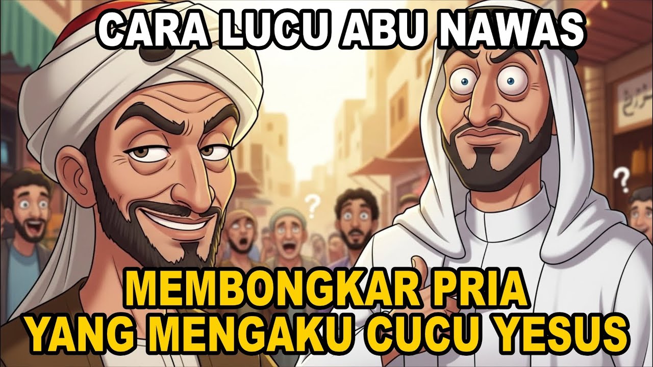 CARA LUCU ABU NAWAS MEMBONGKAR PRIA YANG MENGAKU CUCU YESUS‼️Akhirnya Dia Malu Sendiri🤣