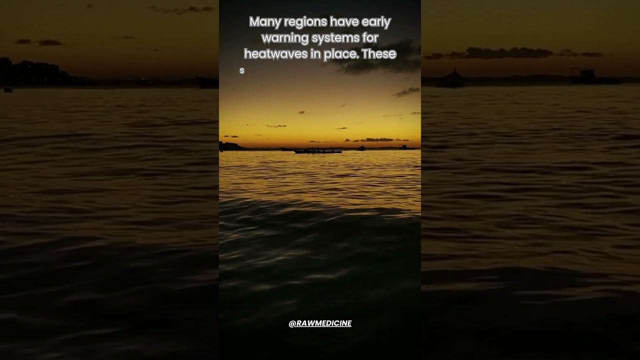 Are there any early warning systems for heatwaves?