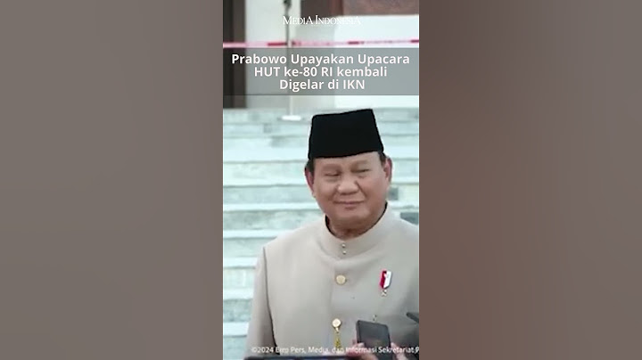 Prabowo Upayakan Upacara HUT ke-80 RI kembali Digelar di IKN