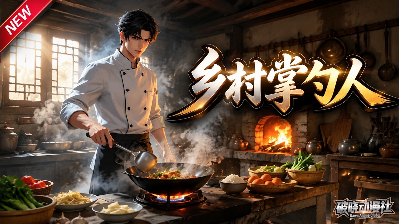 MULTISUB📢新番上线《乡村掌勺人》第1~5集丨穷厨子绑定厨神直播系统,宴席惊艳全网,做菜暖心,重金邀约也需排队等候!#最新漫剧 #破晓动漫社