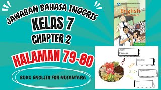 Bahasa inggris kelas 7 English for nusantara halaman 79 - 80