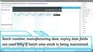 Batch Item Creation Billing Software Horizon Erp