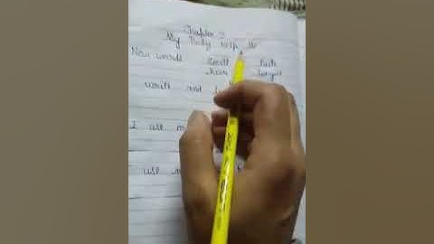 EVS chapter  3 My body help me (Exersices)