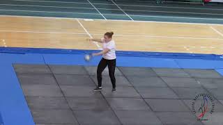 Чемпионат России 2017 по силовому жонглированию гирями. Екатерина Лисицина