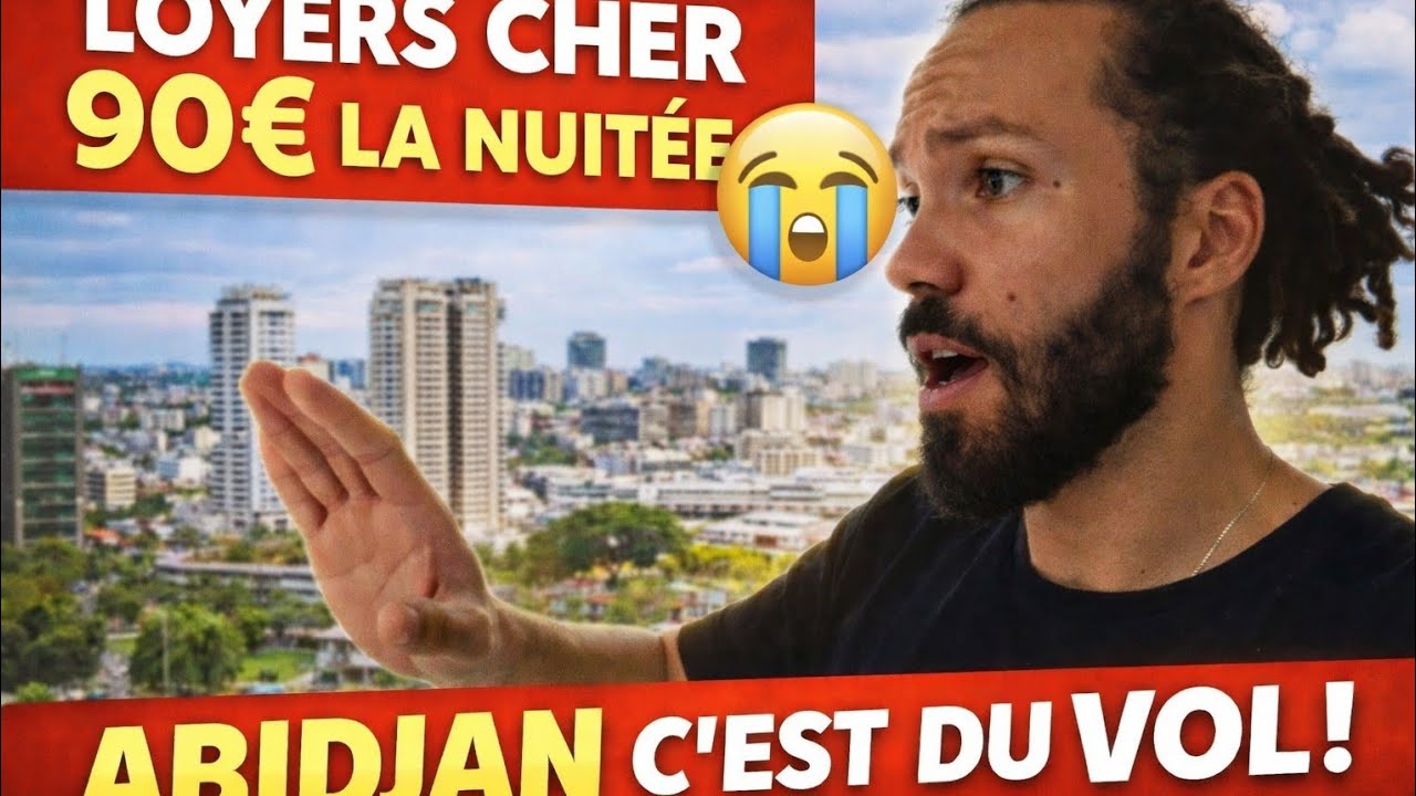 Ce touriste étranger se plaint pour son logement Cher à Abidjan .