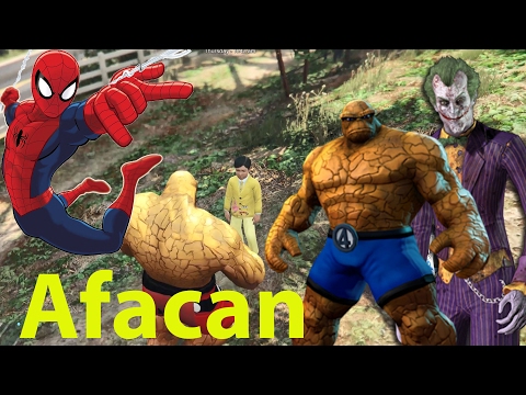 Şimşek Mcqueen Örümcek Adam, Joker Ve Taş Adam Afacana Hain Tuzak, Jimmy Yardıma Koşuyor