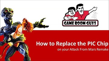 Game Room Guys | How to Replace the PIC Chip on the Attack From Mars Remake Pinball Machine