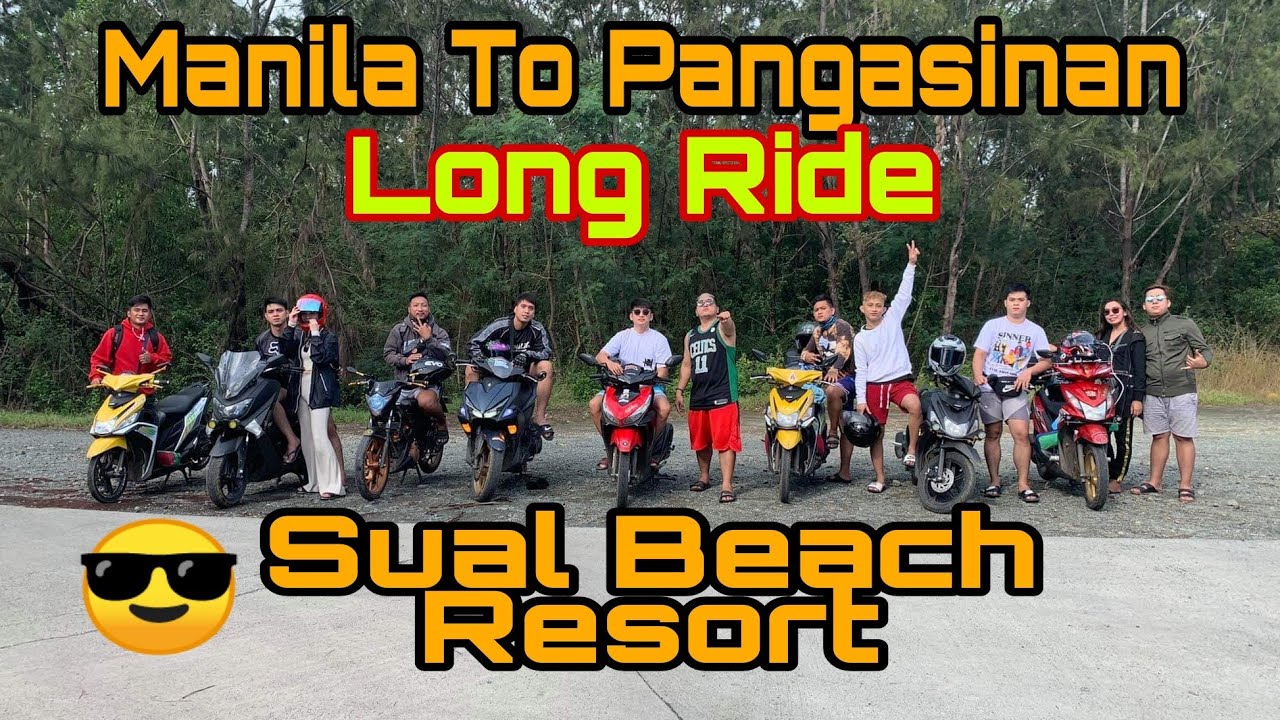 Manila To Pangasinan Bugallon Long Ride 2021 / Sual Beach Resort - YouTube