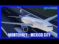 X-PLANE 12 LIVE | FlightFactor Boeing 777 | Monterrey (MTY) - Mexico City (MEX) | Vatsim