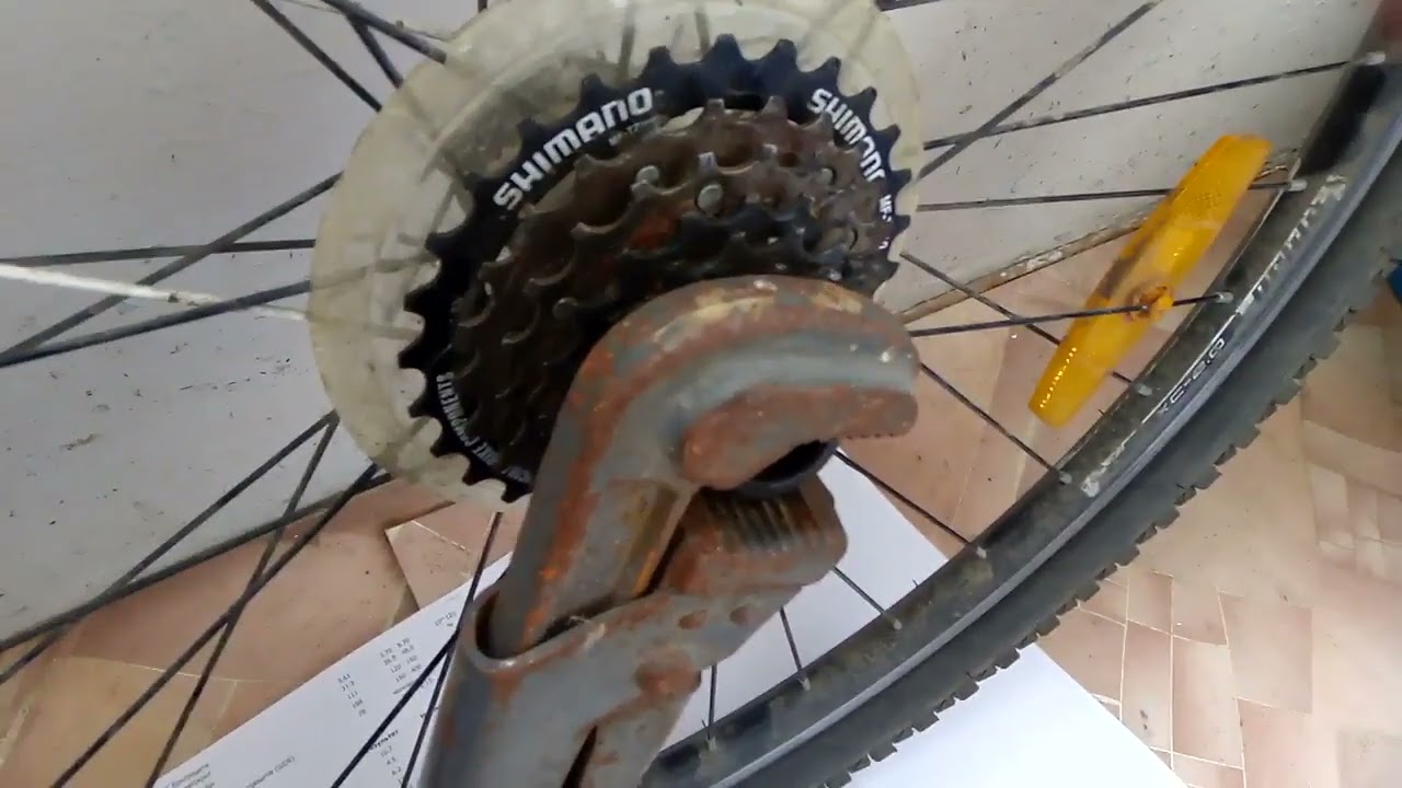 Стук в задней оси велосипеда при езде-устраняем