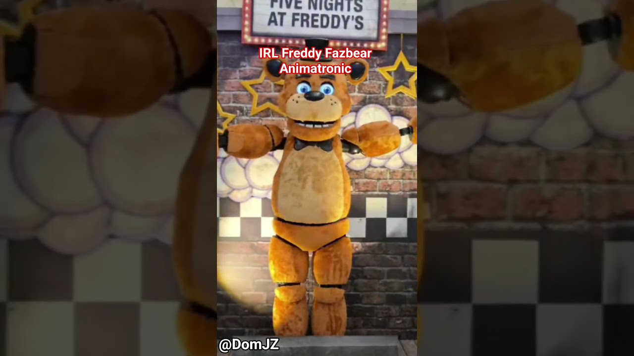 IRL Freddy Fazbear Animatronic