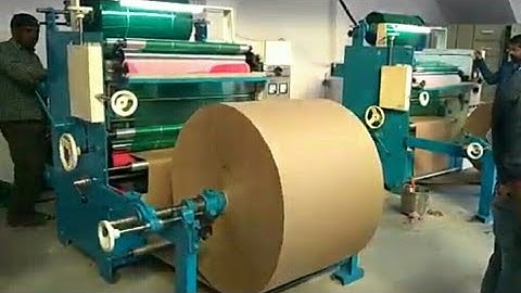 paper plate roll to roll lamination machine m. no 9815663813,9872224952