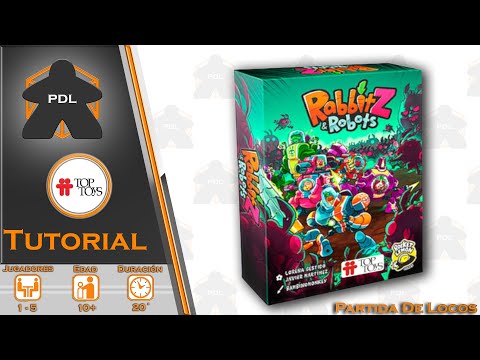 RabbitZ & Robots | Tutorial + Modo Solitario | Top Toys | Rocket Lemon Games | Partida de Locos |