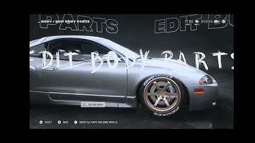 NFS Unbound - 1999 Mitsubishi Eclipse GSX build