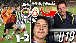 MERT HAKAN'LA FOTOĞRAF ÇEKİNDİM! | FENERBAHÇE U19 1-2 GALATASARAY U19 STAD VLOG