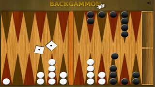 BACKGAMMON 1 BACK GAMMON 1 ONLINE BOARD FROM POKI COM screenshot 5