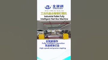 Industrial Pallet Fully Intelligent Nail Box Machine – Perfect for Packaging Furniture,Glass & More!