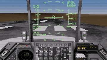 Strike Commander Mission-1 (CD Version) PC, DOS, MT32, 1993, Origin Systems