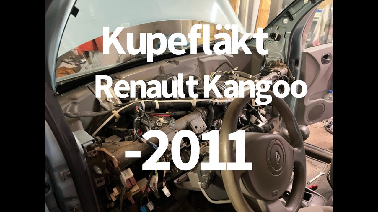 Kupefläkt Renault Kangoo 2011 - YouTube