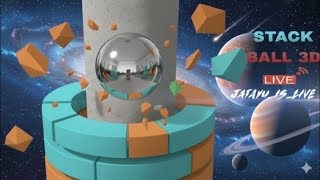 🔴 LIVE | Most Relaxing Stack Ball 3D Gameplay #stackball #gaming #livestream
